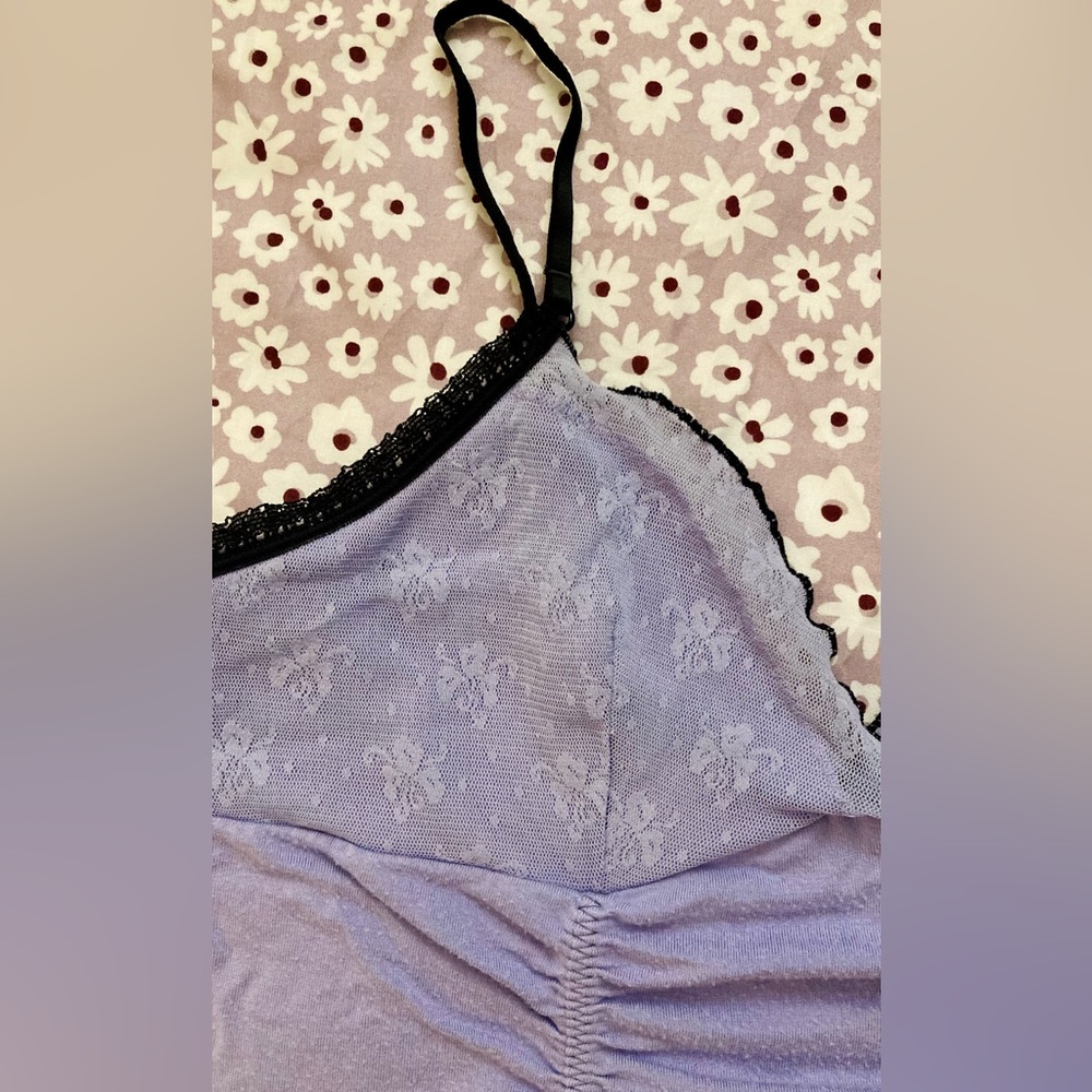 Victoria’s Secret purple lace chemise slip - Picture 4 of 12